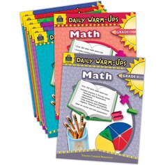 Daily Warm-Ups: Math Set (8 bks)