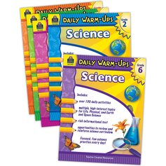 Daily Warm-Ups: Science Set (5 bks)