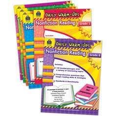 Daily Warm-Ups: Nonfiction Reading Set (6 bks)