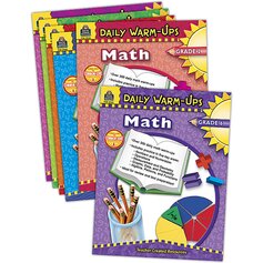 Daily Warm-Ups: Math Set (6 books)