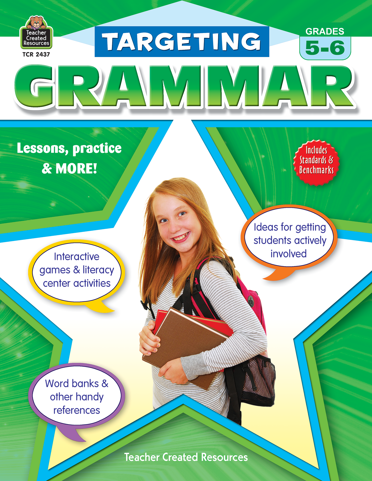 Created　Grades　Teacher　Resources　5-6　Grammar　Targeting　TCR2437
