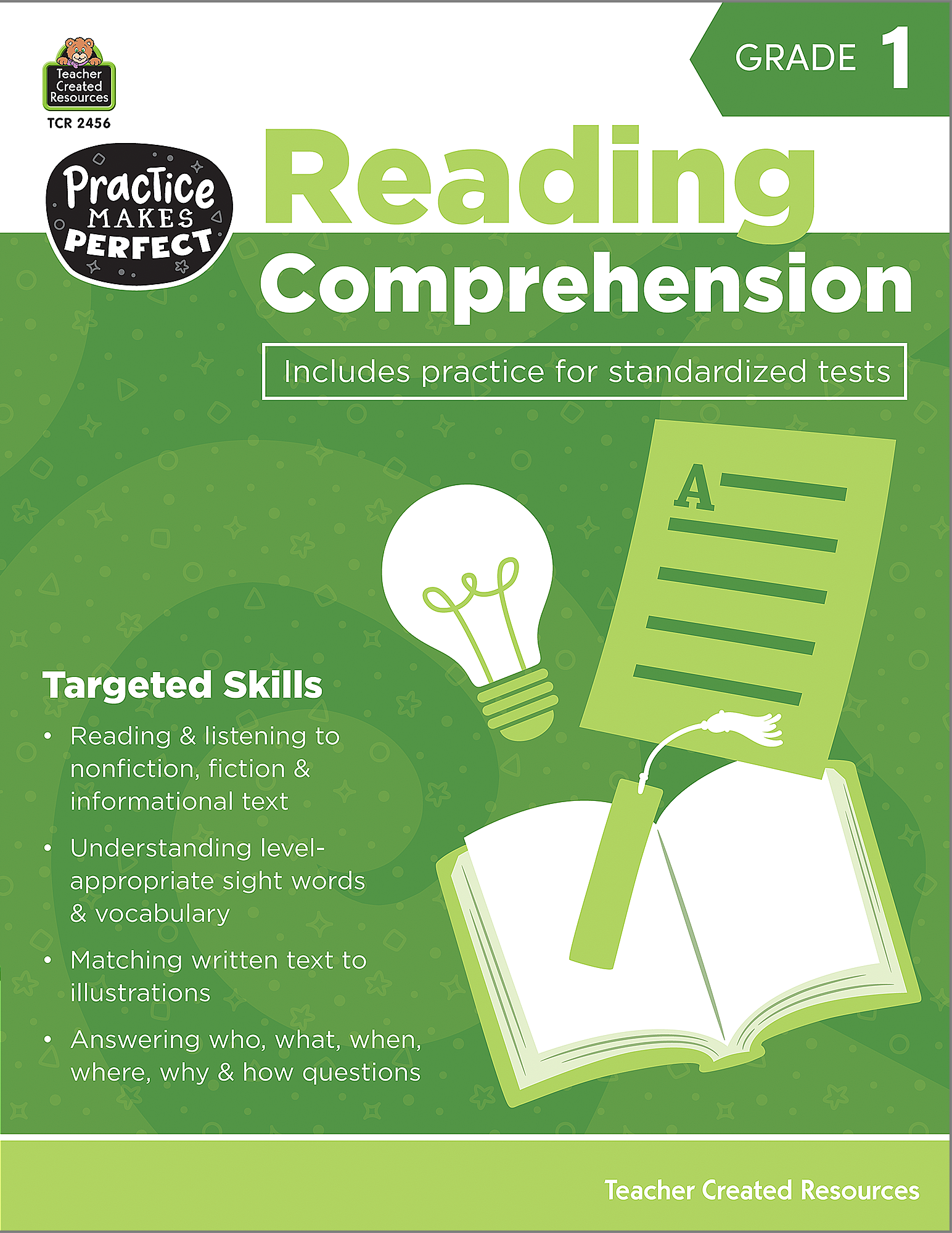 Reading Comprehension Grade 1 - TCR2456 | Teacher Created Resources
