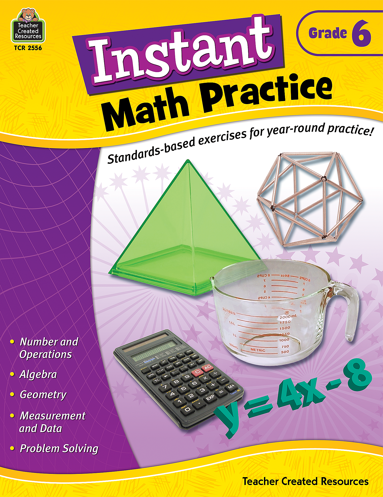 Instant Math Practice Grade 6 - TCR2556 | Teacher Created Resources