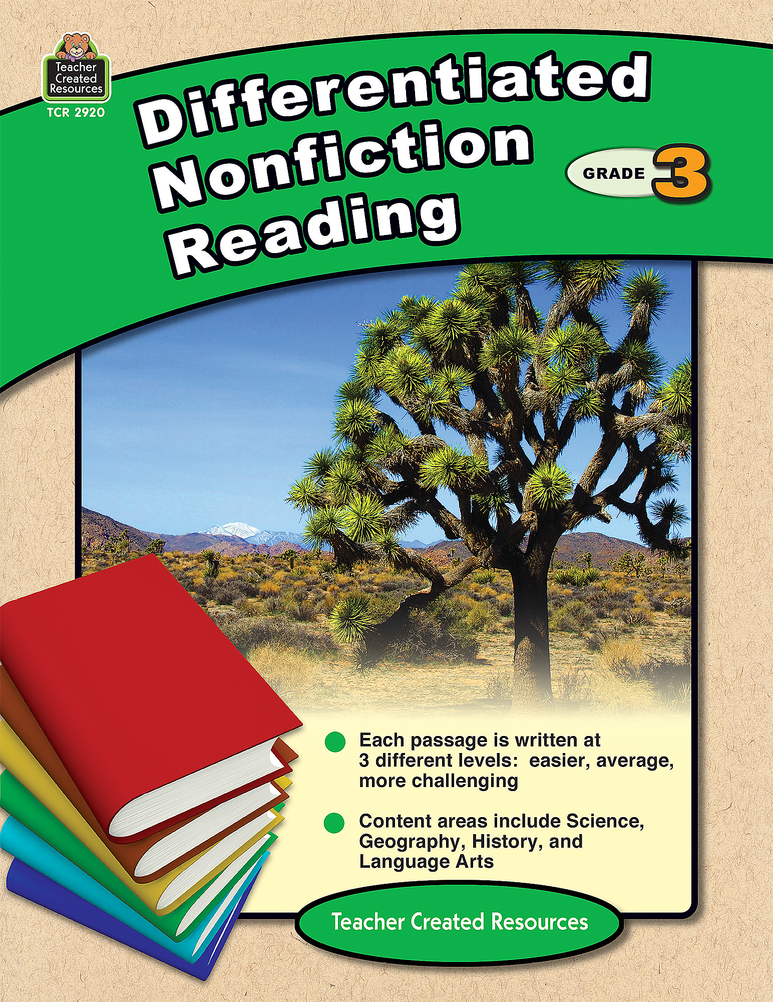 Differentiated Nonfiction Reading Grade 3 - TCR2920 | Teacher Created