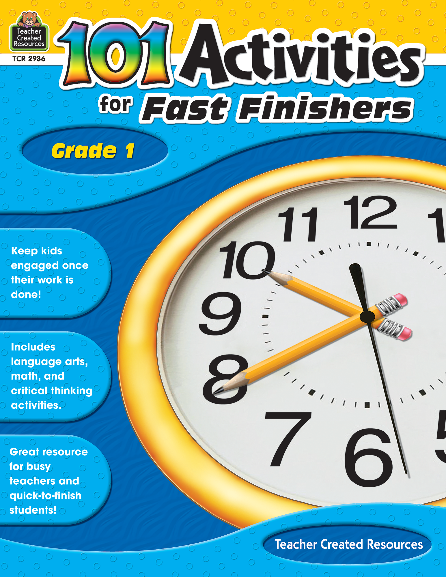 101 Activities For Fast Finishers Grade 1 TCR2936 Teacher Created Resources
