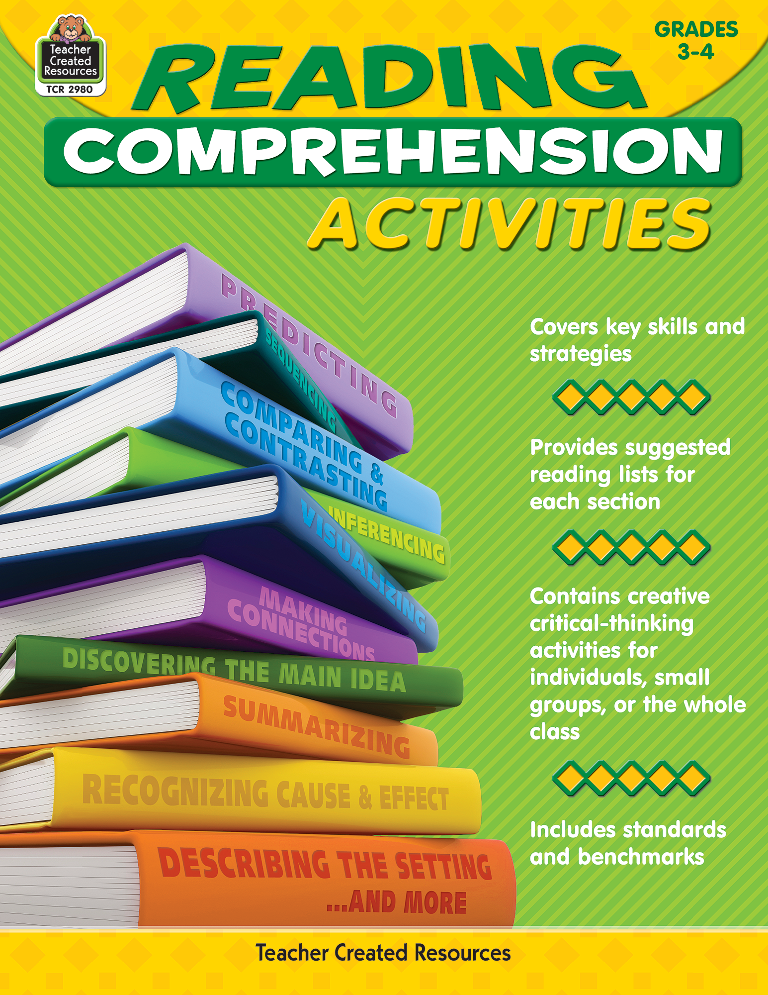 Reading Comprehension Activities Grade 3-4 - TCR2980 | Teacher Created