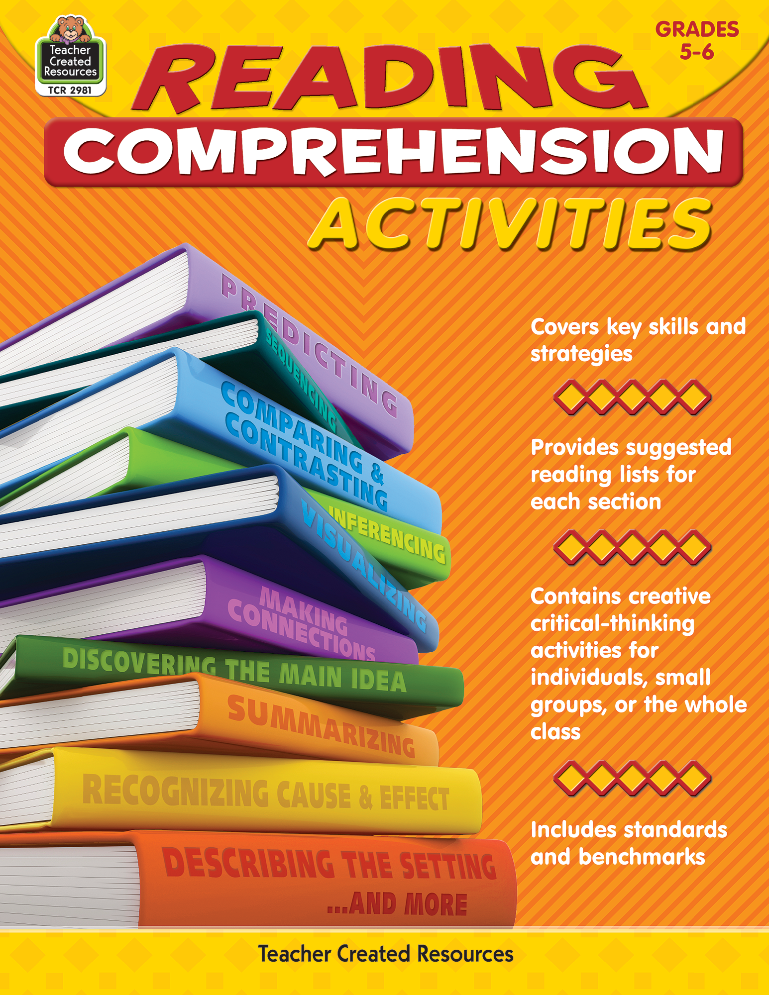 Reading Comprehension Activities Grade 5-6 - TCR2981 | Teacher Created