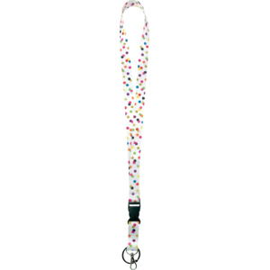 TCR20348 Confetti Lanyard Image