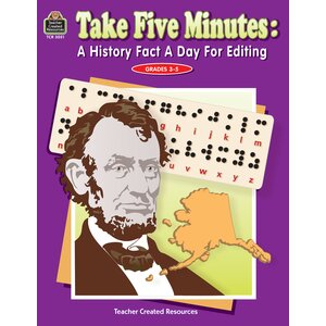 Take Five Minutes: A History Fact a Day for Editing Cover Image