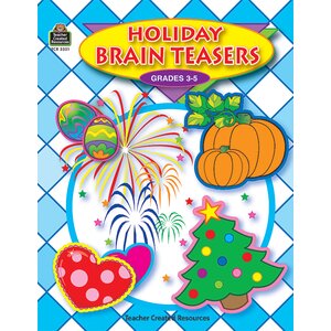 Holiday Brain Teasers Cover Image