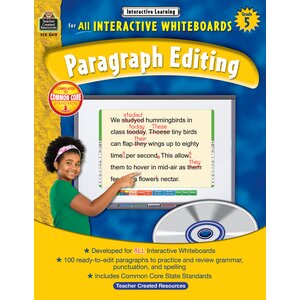 Interactive Learning: Paragraph Editing Grade 5