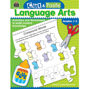 TCR3707 Cut and Paste: Language Arts Image