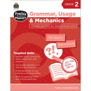 Practice Makes Perfect: Grammar, Usage & Mechanics Grade 2