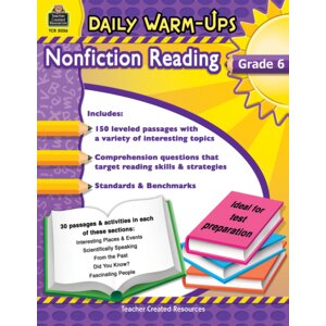 Daily Warm-Ups: Nonfiction Reading Grade 6