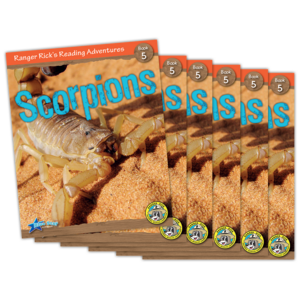 TCR51931 Ranger Rick's Reading Adventures: Scorpions 6-Pack Image