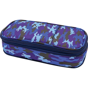 TCR6126 Blue Camo Pencil Case Image