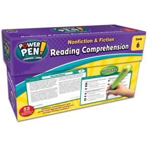 Power Pen Learning Cards: Reading Comprehension Grade 6