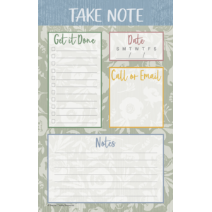 TCR7198 Classroom Cottage Notepad Image