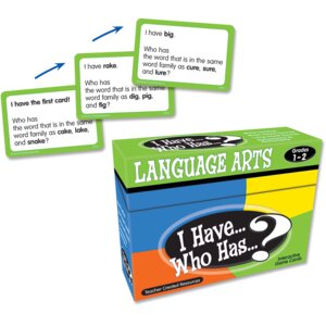 I Have, Who Has Language Arts Game Grade 1-2