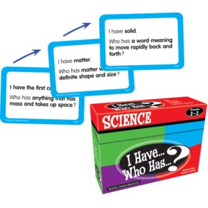 I Have, Who Has Science Game Grade 2-3