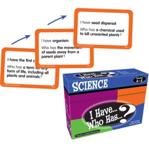 I Have, Who Has Science Game Grade 4-5