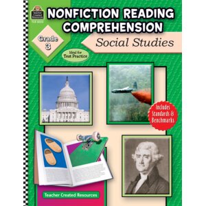 Nonfiction Reading Comprehension: Social Studies, Grade 3 Cover Image