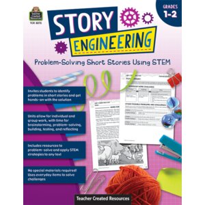 Story Engineering: Problem-Solving Short Stories Using STEM (Gr. 1–2) Cover Image