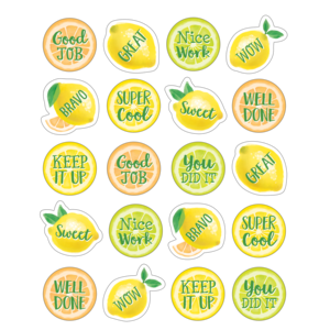 TCR8484 Lemon Zest Stickers Image