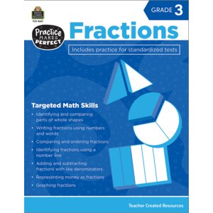 Practice Makes Perfect: Fractions Grade 3