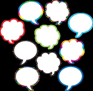 Speech/Thought Bubbles Accents - TCR5047 | Teacher Created Resources