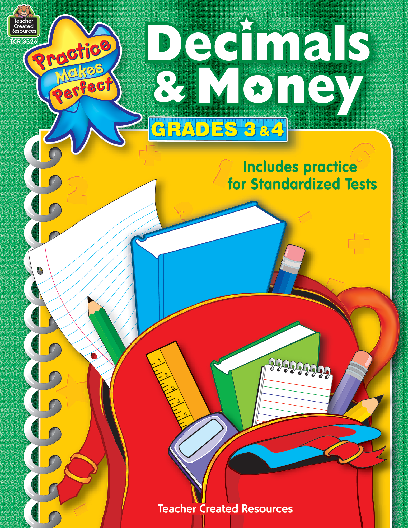 Decimals & Money Grades 3-4 - TCR3326 | Teacher Created ...