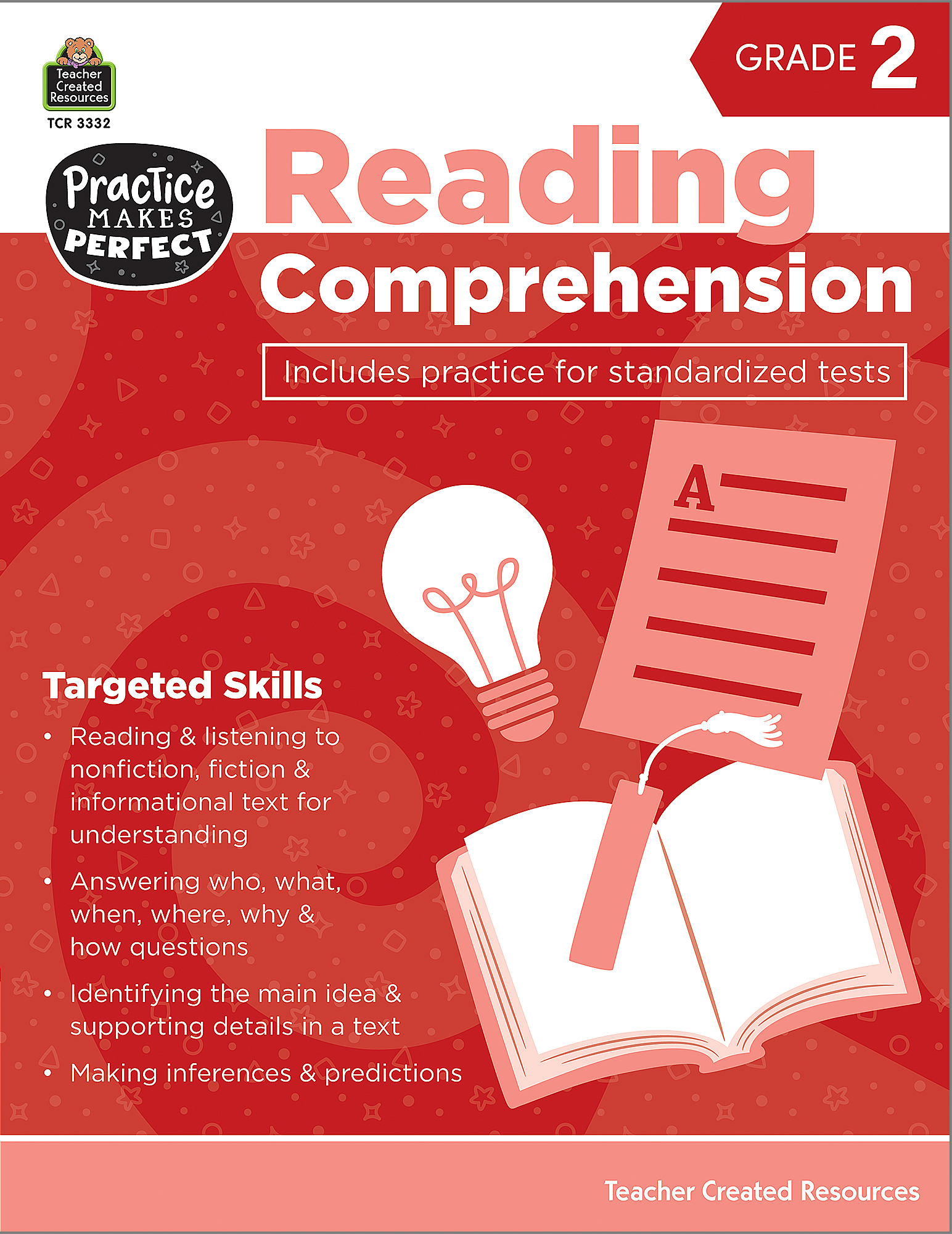 Reading Comprehension Grade 2 - TCR3332 | Teacher Created Resources