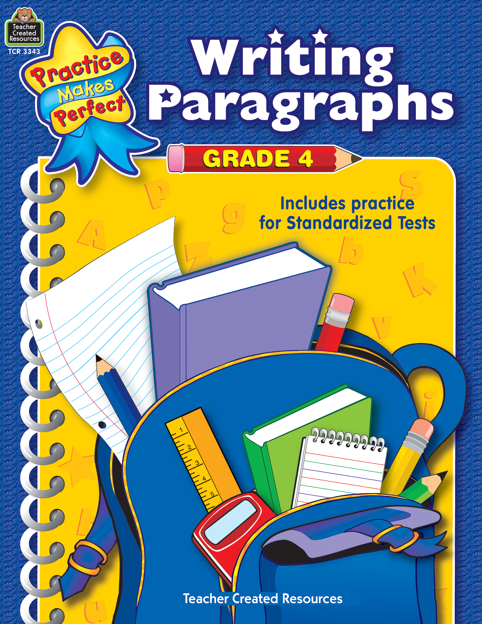 Writing Paragraphs Grade 4 - TCR3343 | Teacher Created Resources