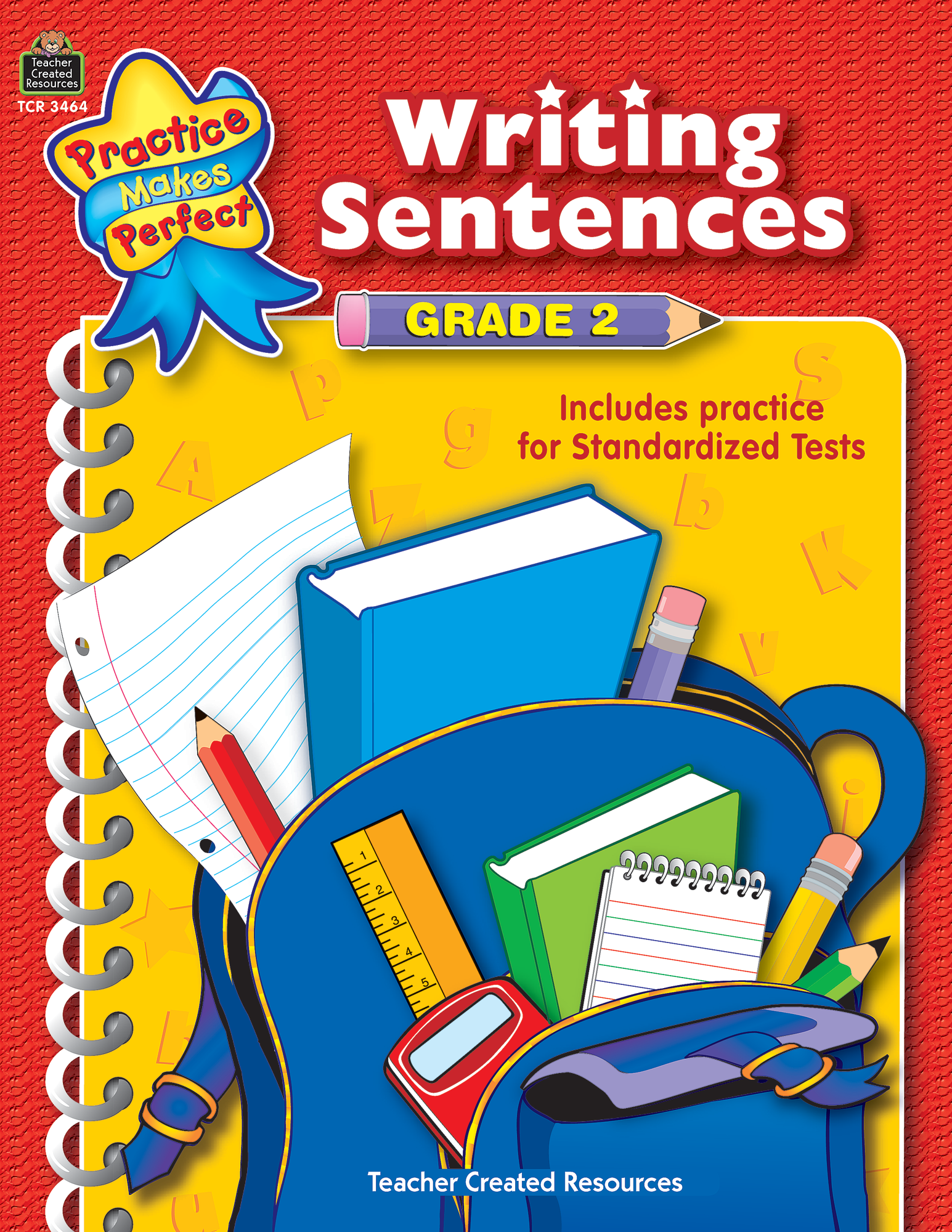 Writing Sentences Grade 2 - TCR3464 | Teacher Created Resources