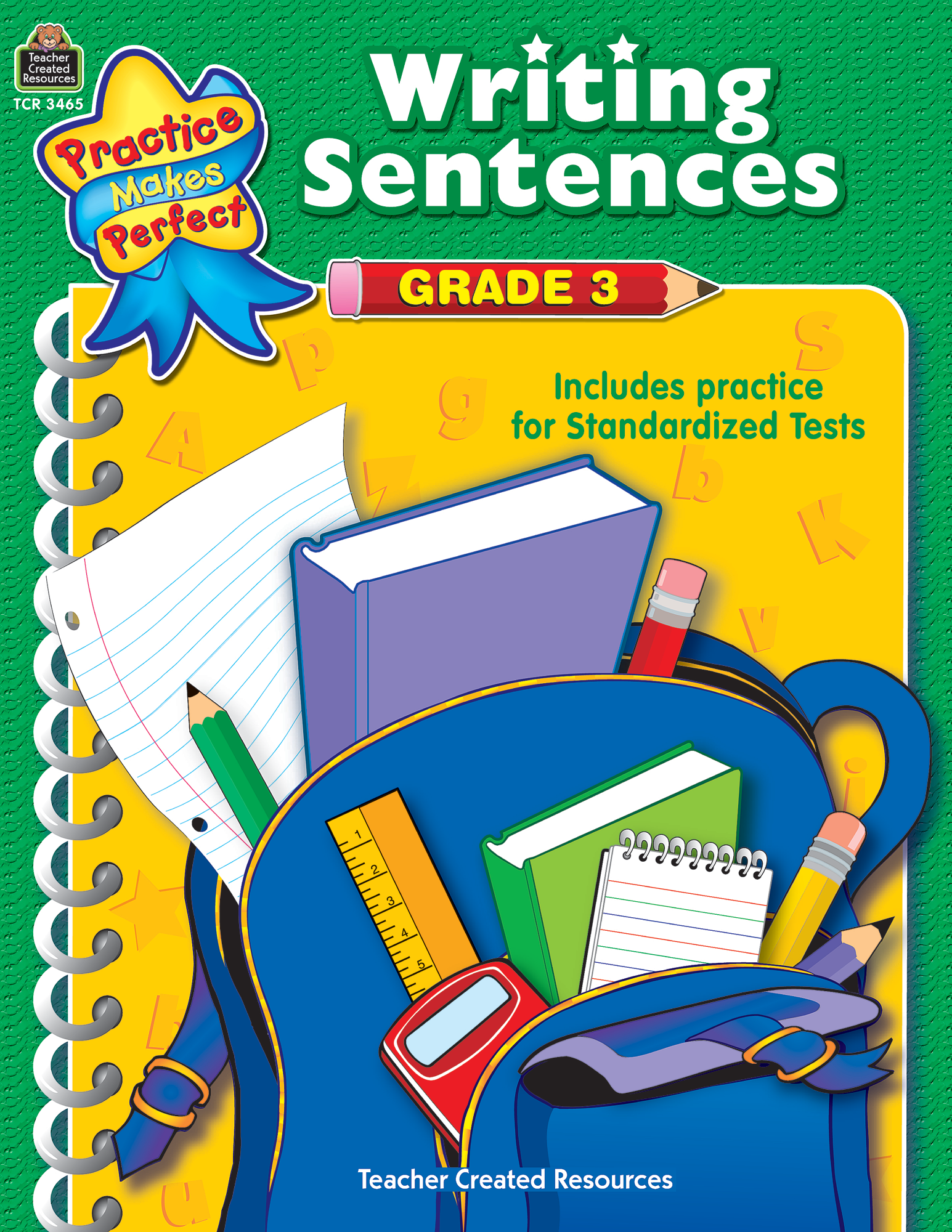 Writing Sentences 3rd Grade Worksheet
