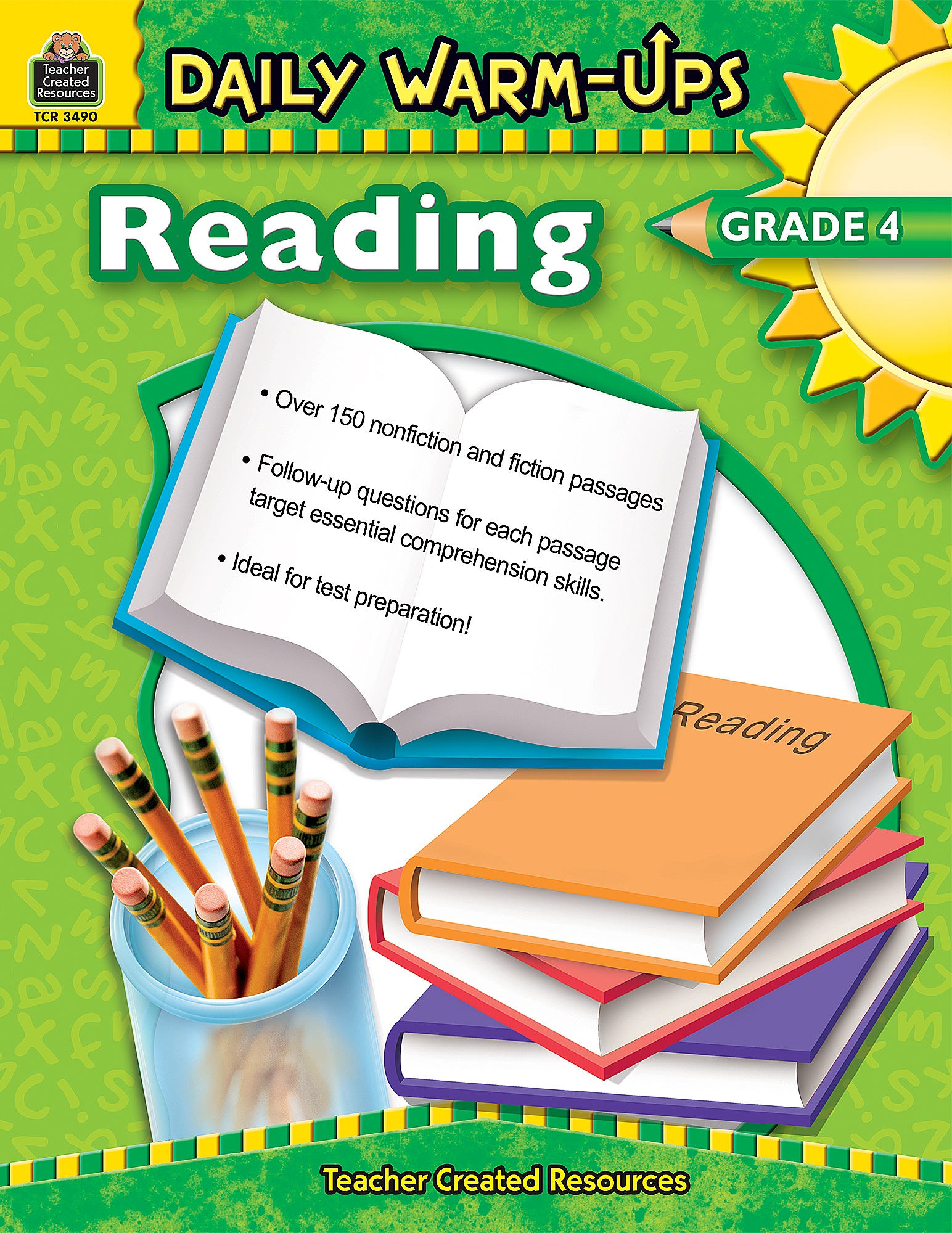 Daily Warm-Ups: Reading, Grade 4 - TCR3490 | Teacher Created Resources