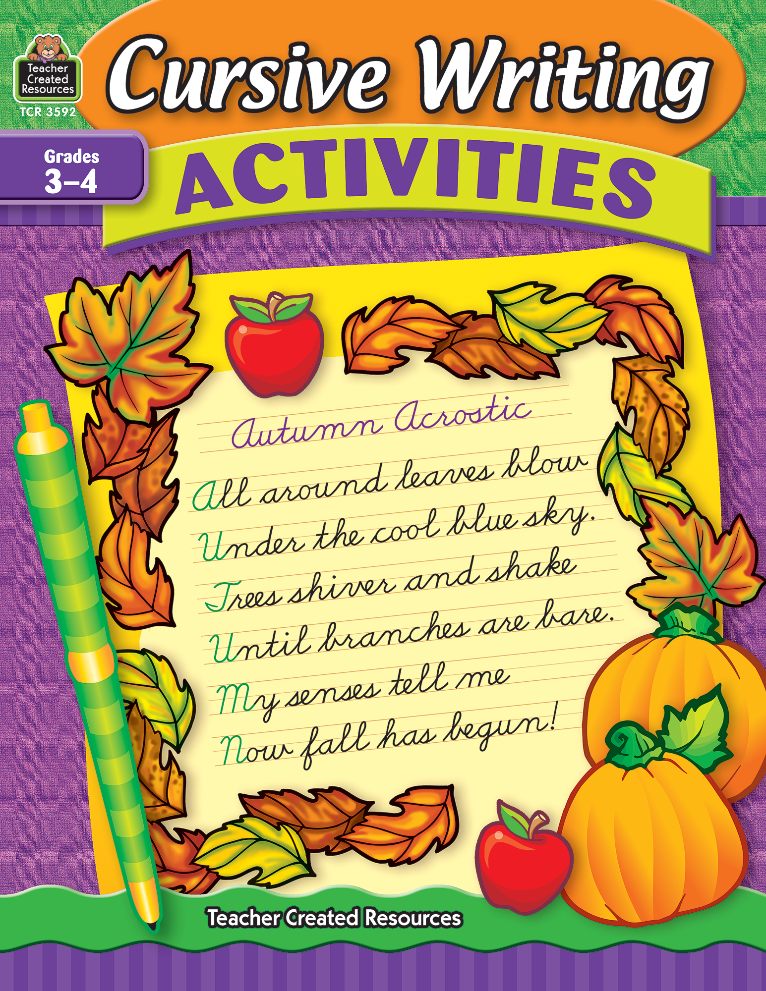 Cursive Writing Activities - TCR3592 | Teacher Created ...