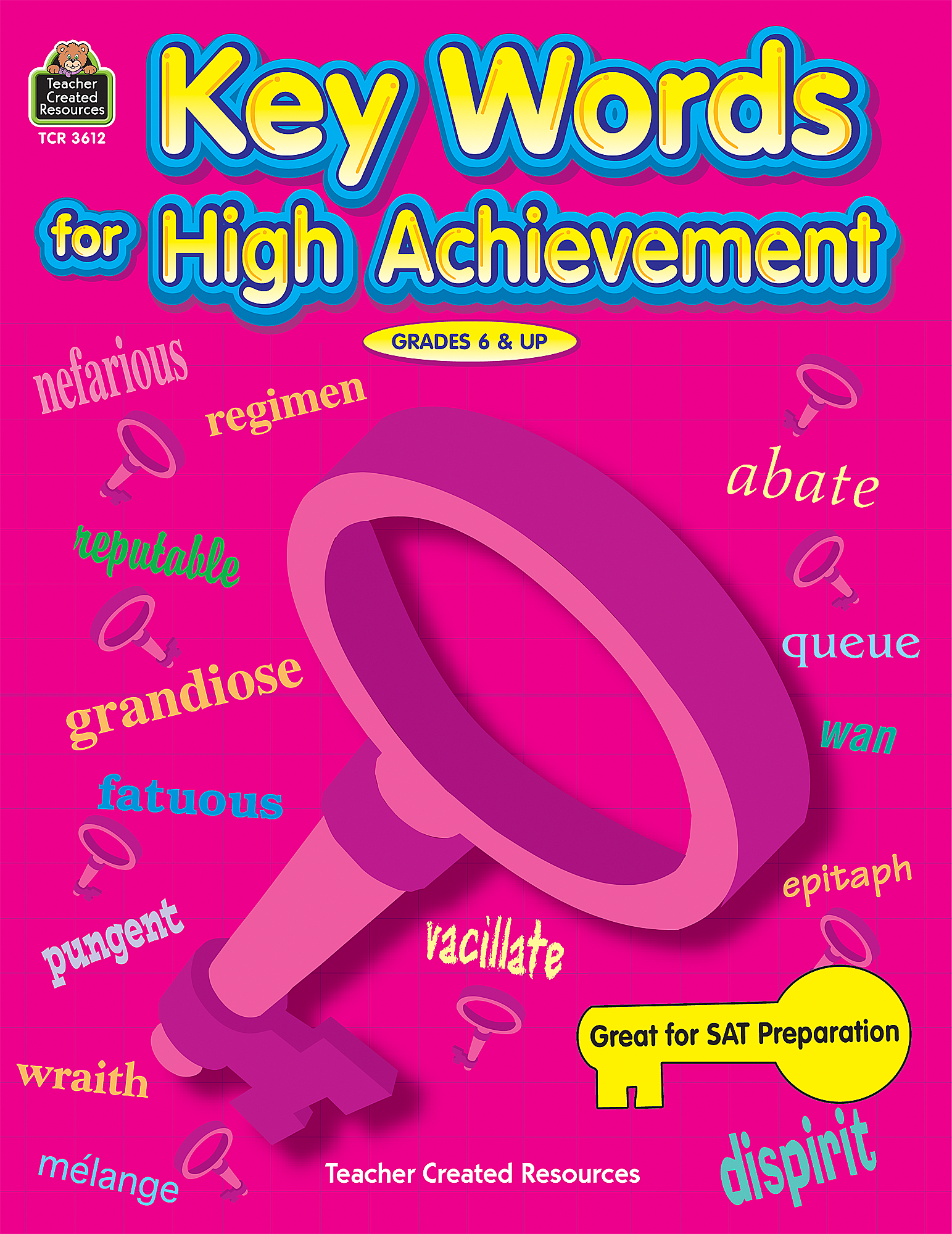 Key Words for High Achievement - TCR3612 | Teacher Created Resources