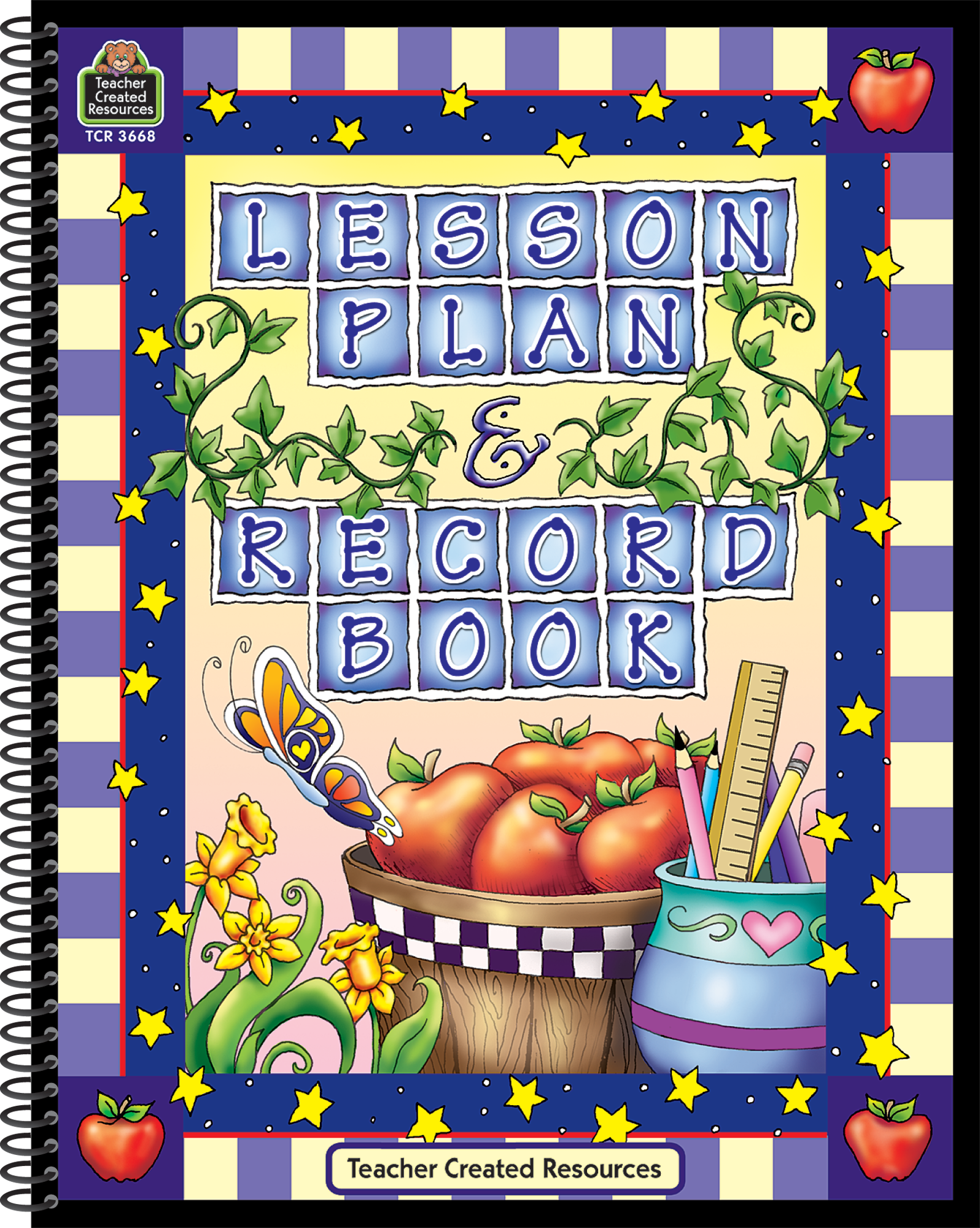 Lesson Plan And Record Book TCR3668 Teacher Created Resources