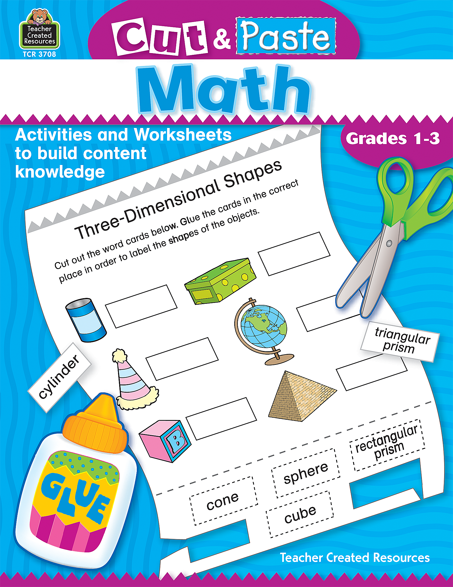 first grade cut and paste math worksheets worksheets for kids - cut and ...