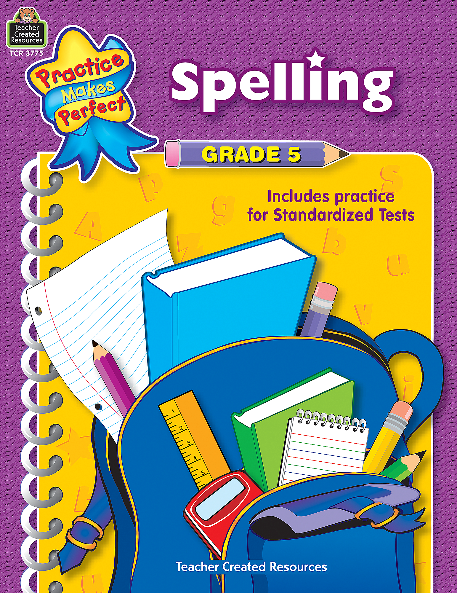 Spelling Grade 5 - TCR3775 | Teacher Created Resources
