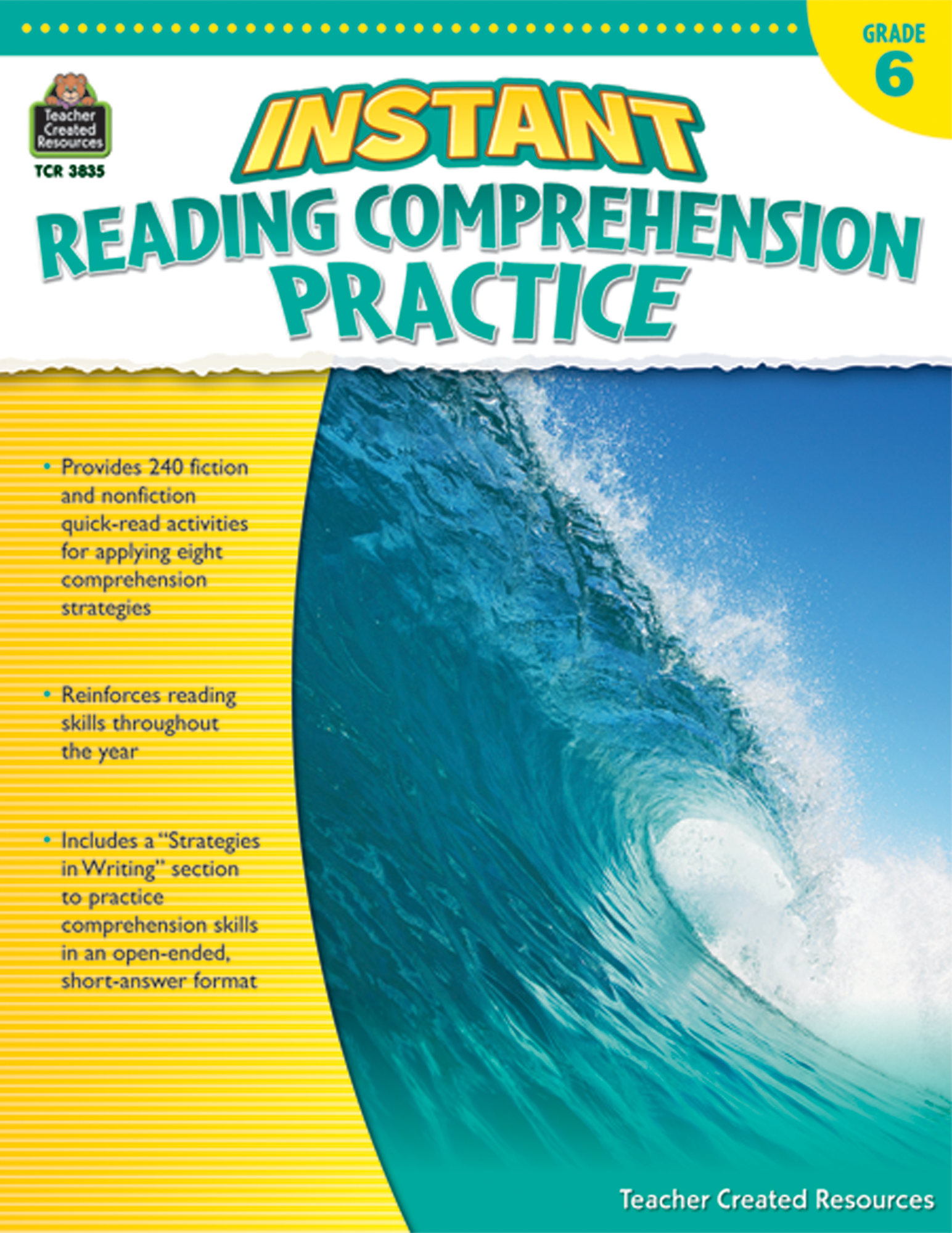 Instant Reading Comprehension Practice Grade 6 - TCR3835 | Teacher