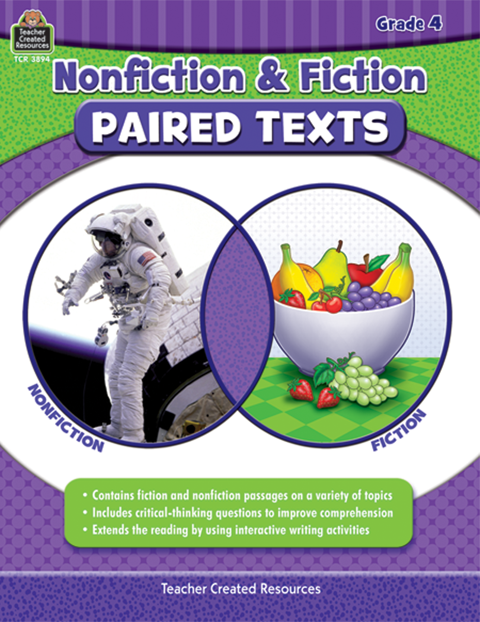 TCR3894　Created　Texts　Paired　Teacher　and　Nonfiction　Grade　Fiction　Resources