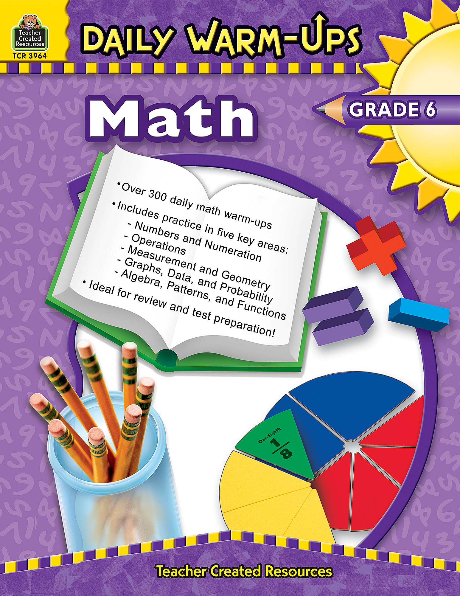 Daily Warm-Ups: Math, Grade 6 - TCR3964 | Teacher Created ...