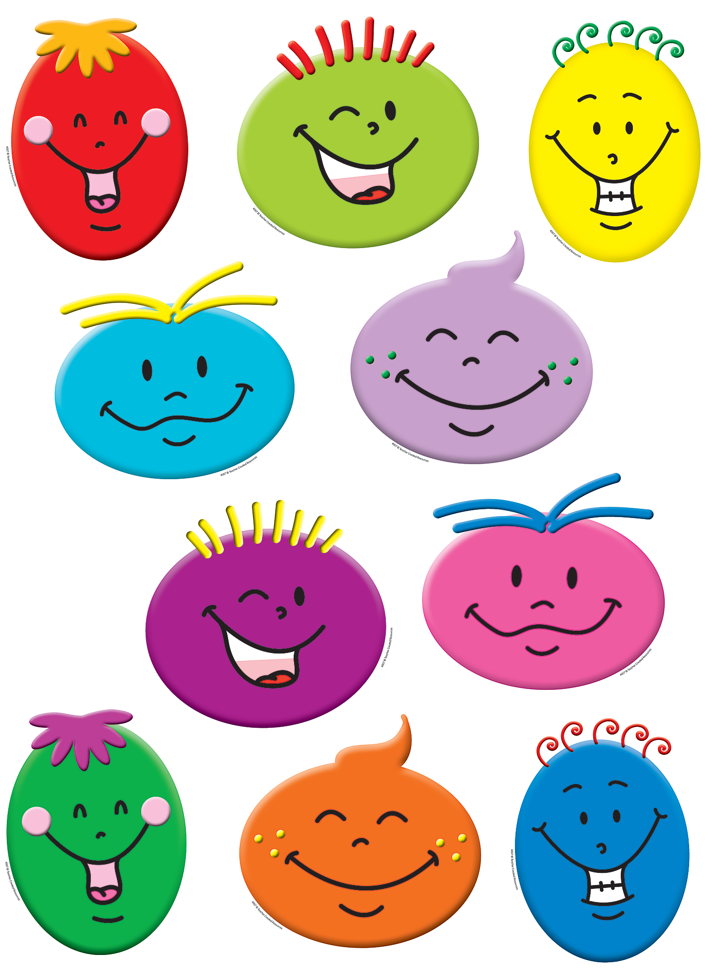 Silly Smiles Accents - TCR4007 | Teacher Created Resources