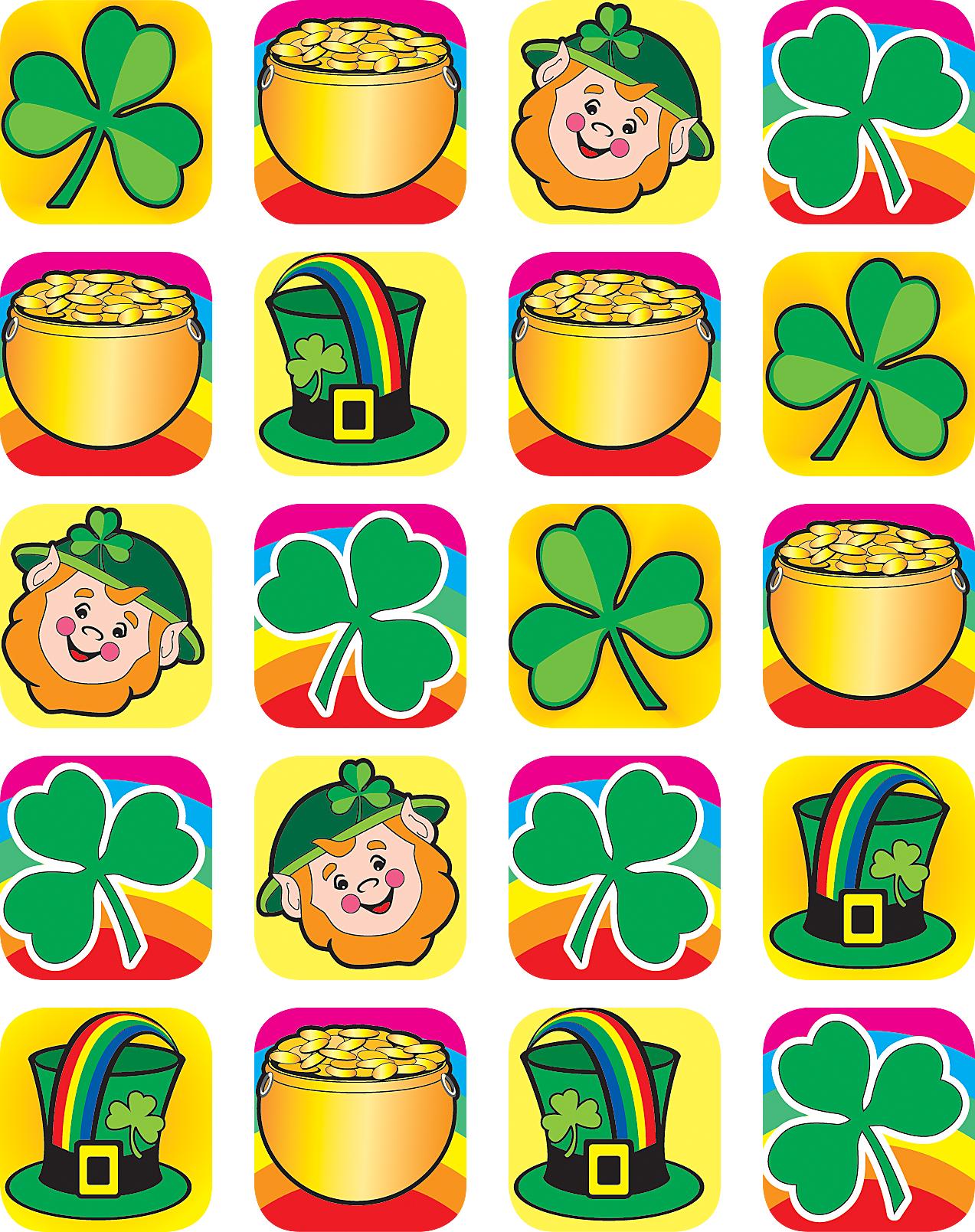 St Patrick s Day Stickers TCR4151 Teacher Created Resources