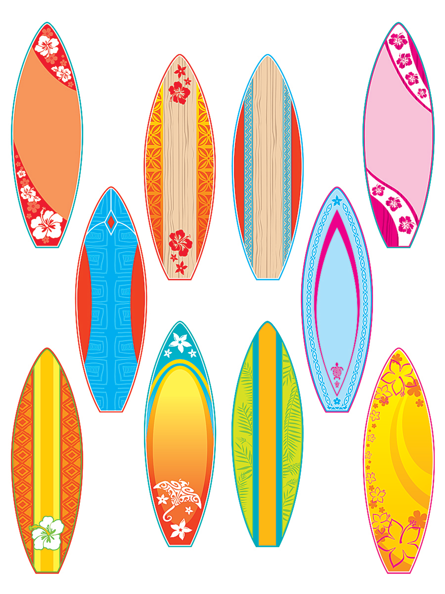 surfboards accents tcr4586 teacher created resources