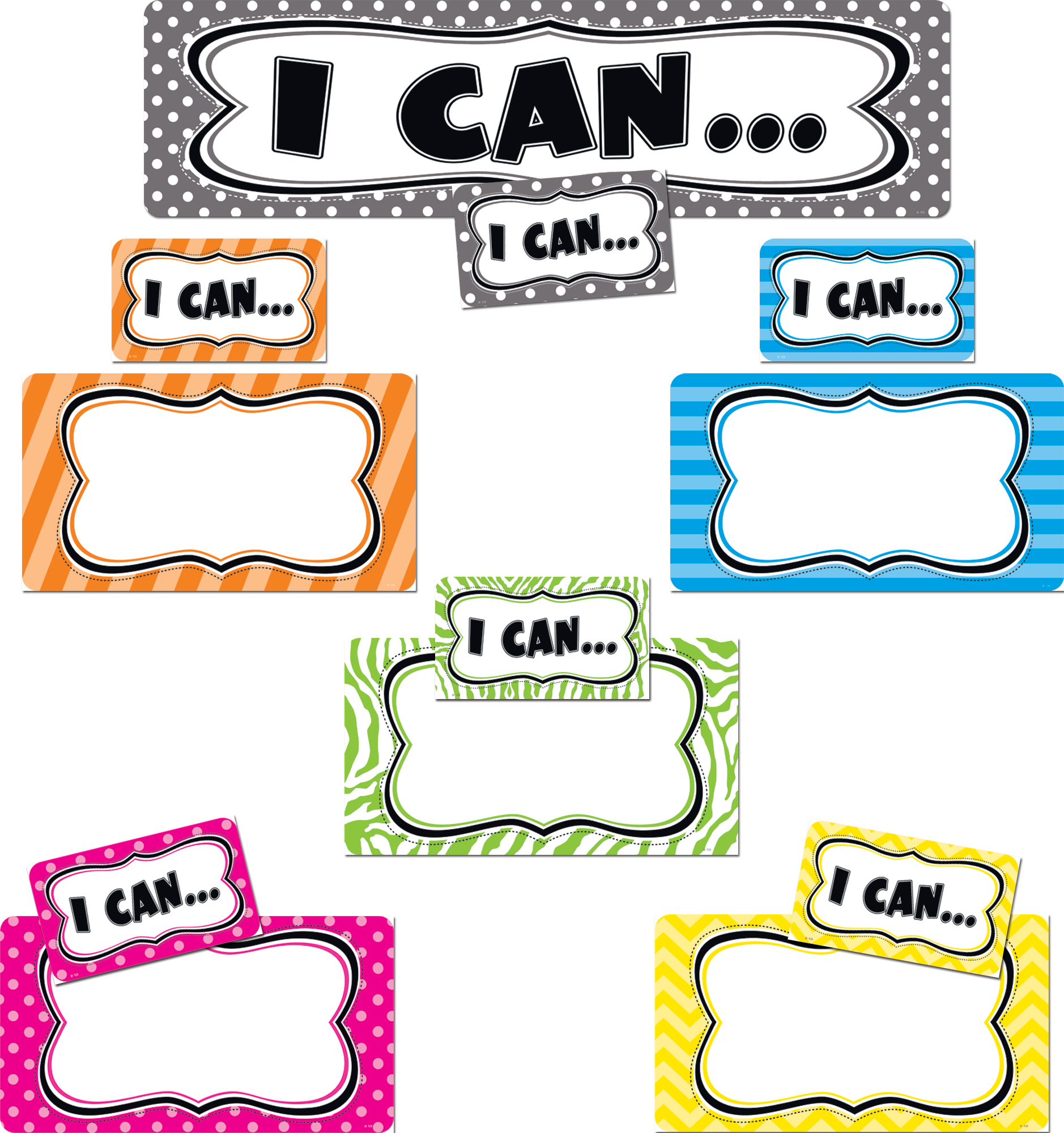 I Can...Mini Bulletin Board TCR4623 Teacher Created Resources