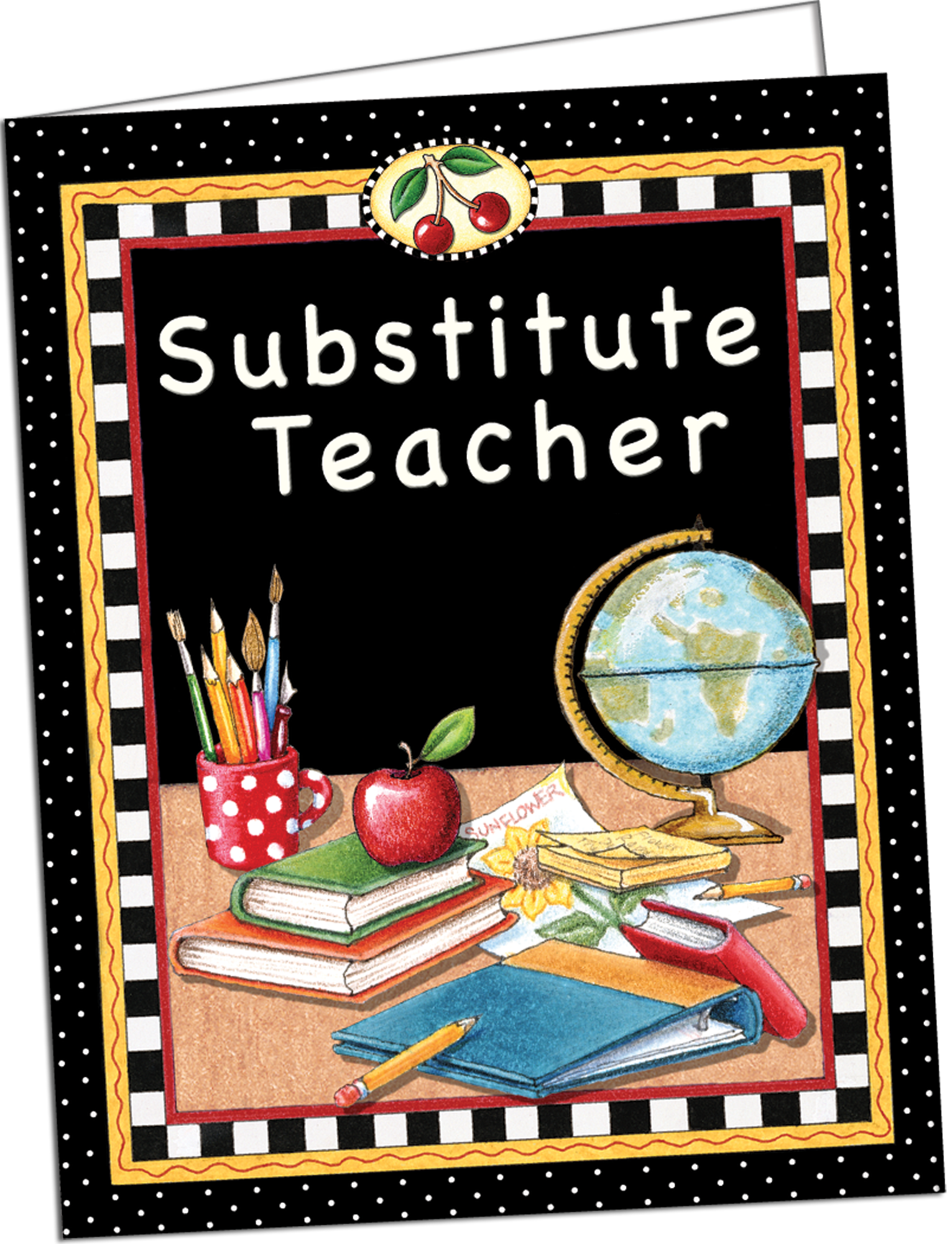 Substitute Teacher Pocket Folder From Mary Engelbreit TCR4834 