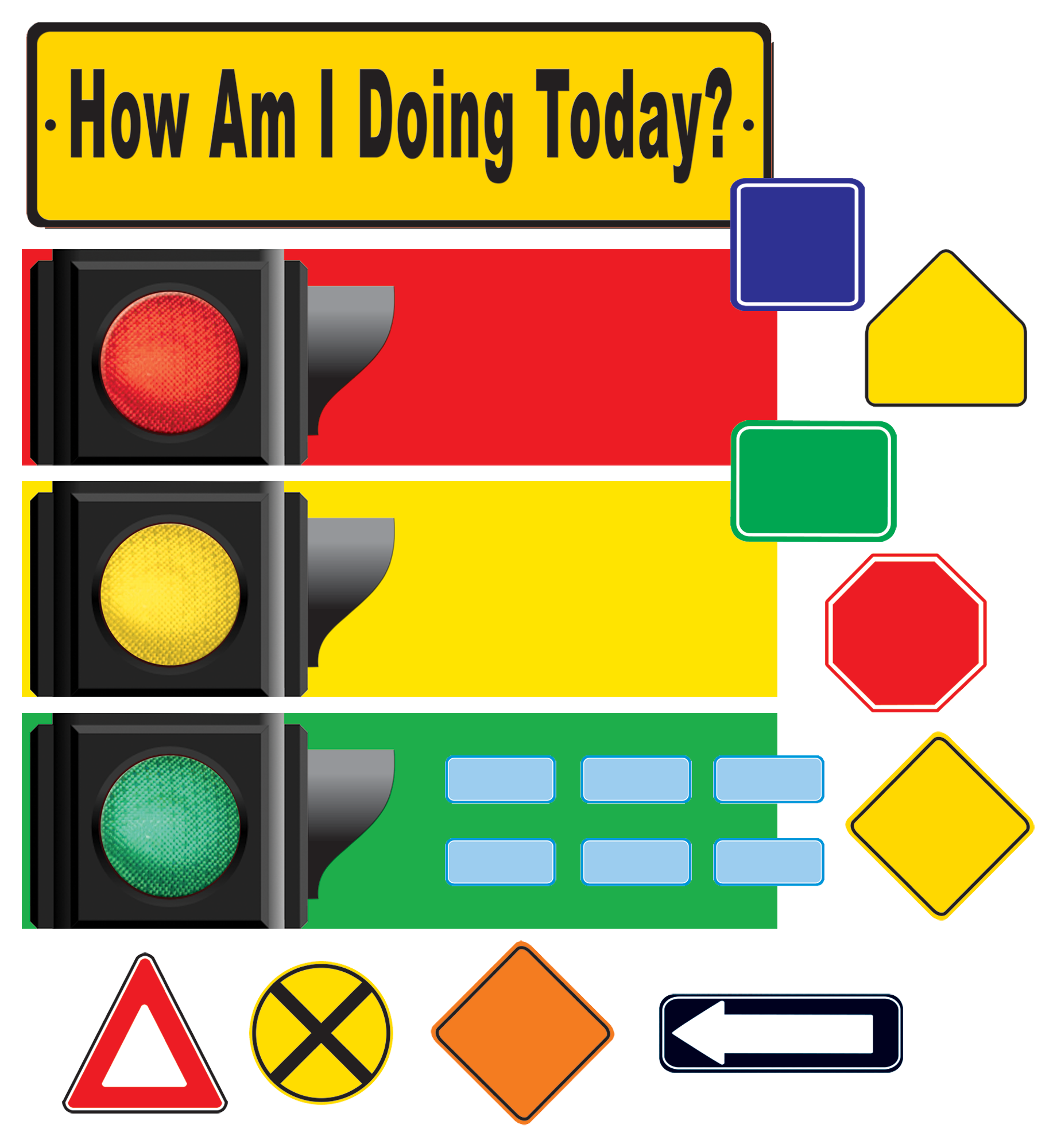 how am i doing today mini bulletin board tcr4875 teacher created